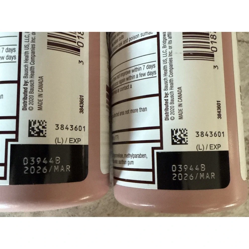 2 Calamine Lotion By Caladryl Skin Protectant Plus Itch Relief 6 Fl Oz Each